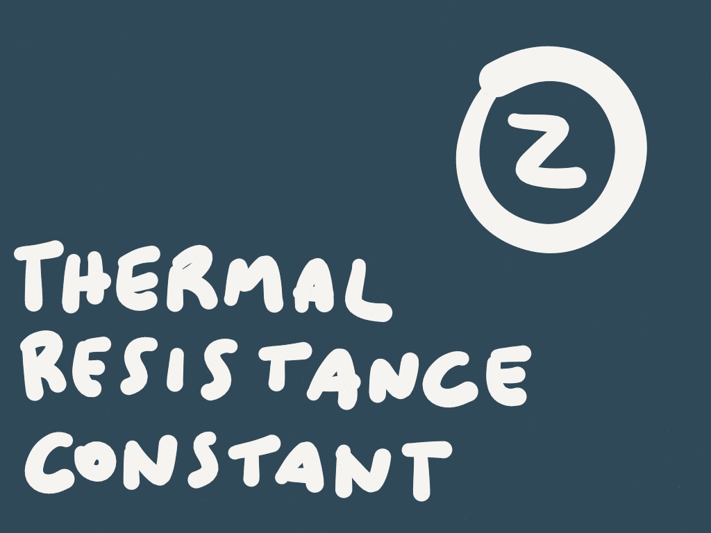 z thermal resistance constant